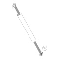 Flexi print Connector - 140231605019 Flat Cable Light Black 250mm [Electrolux Aeg]